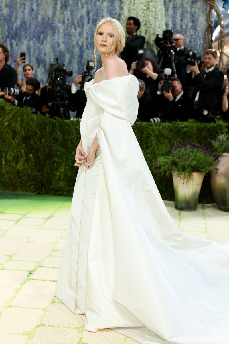 Alex Consani in Gucci (ph Getty images/courtesy Gucci)