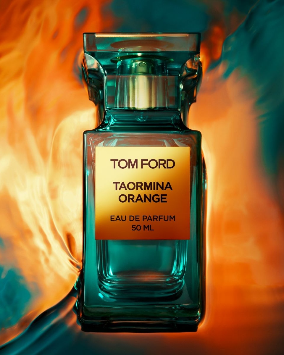 Un'immagine del flacone Taormina orange (courtesy Estée Lauder companies)