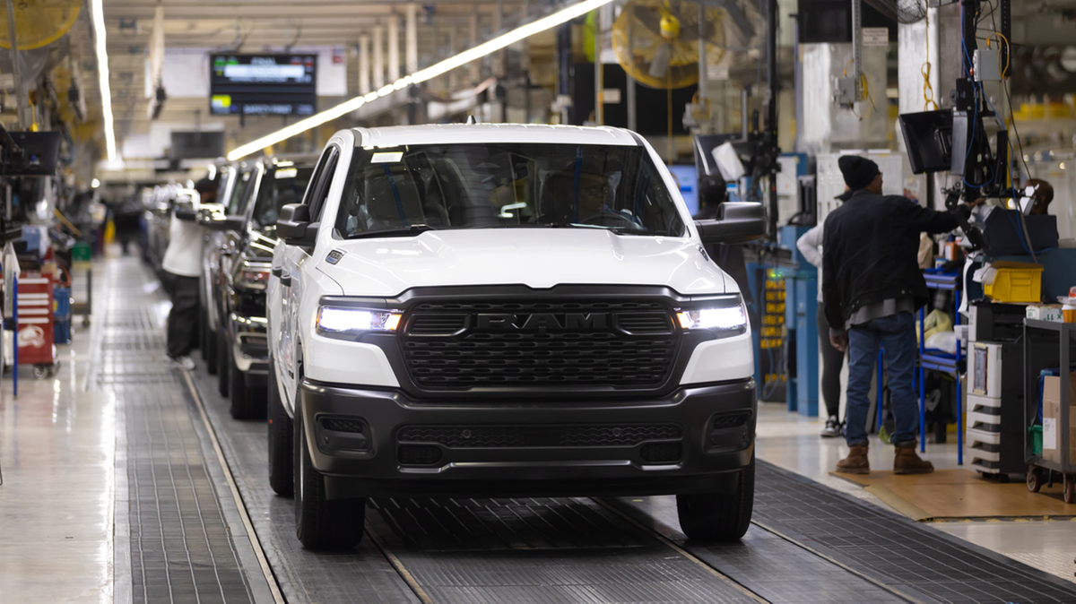 La linea Ram nel sito Usa di Sterling Heights