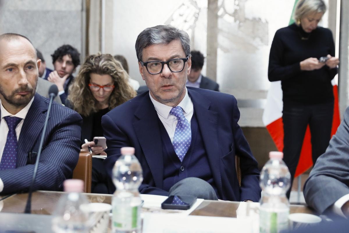 Giancarlo Giorgetti, ministro Mef