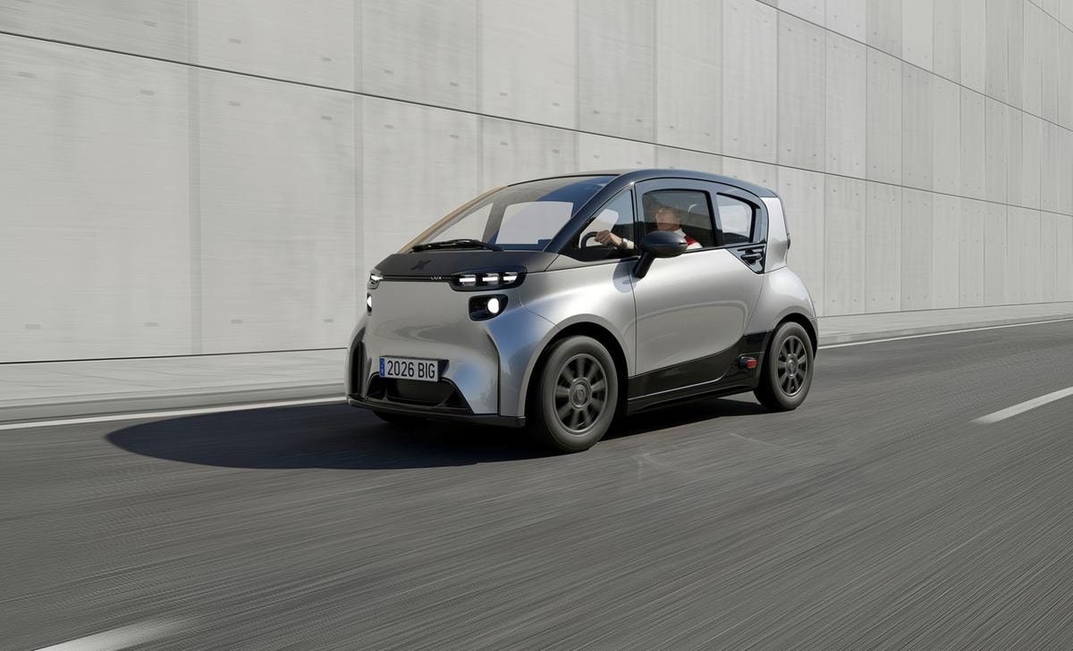 Liux Big: la microcar elettrica che riporta la città alla scala giusta