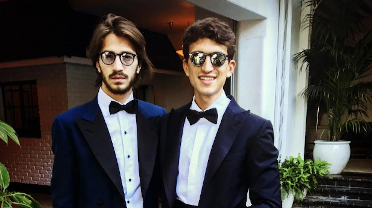 Da sinistra Leonardo Maria Del Vecchio e Rocco Basilico