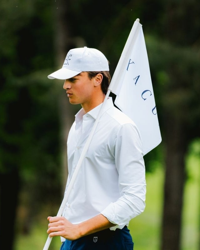 Giovanni Binaghi all'inaugurazione Xacus golf cup (courtesy Xacus)