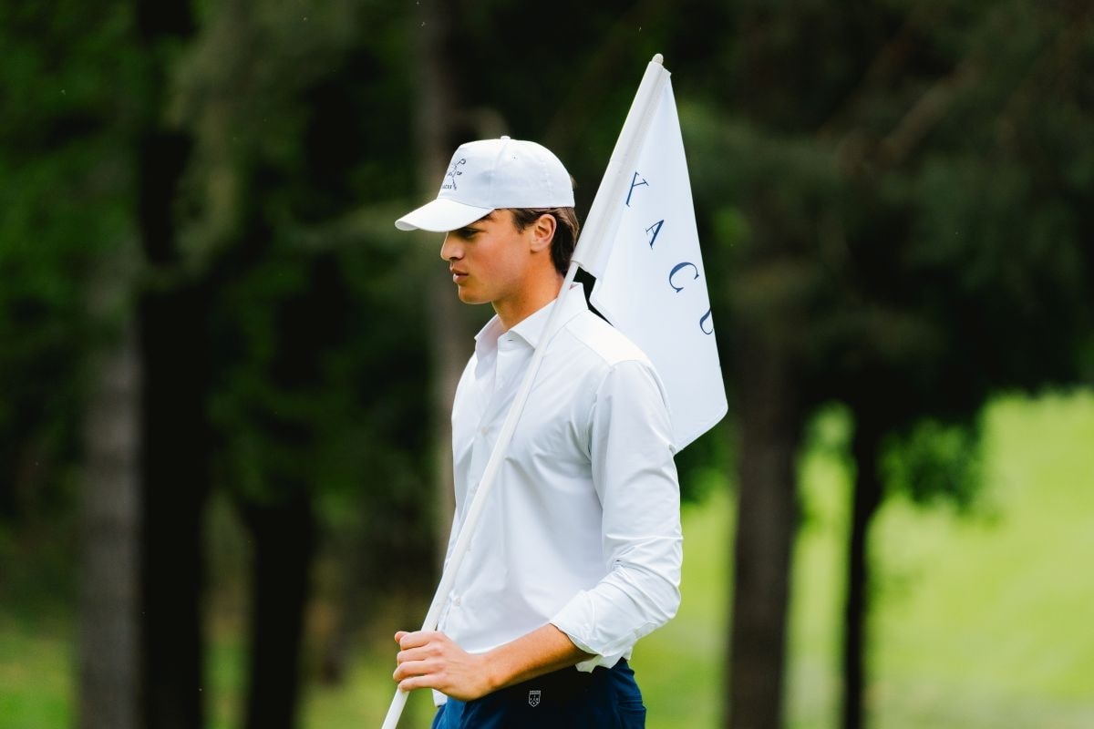 Giovanni Binaghi all'inaugurazione Xacus golf cup (courtesy Xacus)