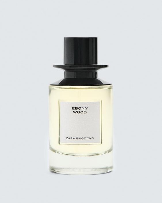 La fragranza Ebony wood (ph Zara official website)