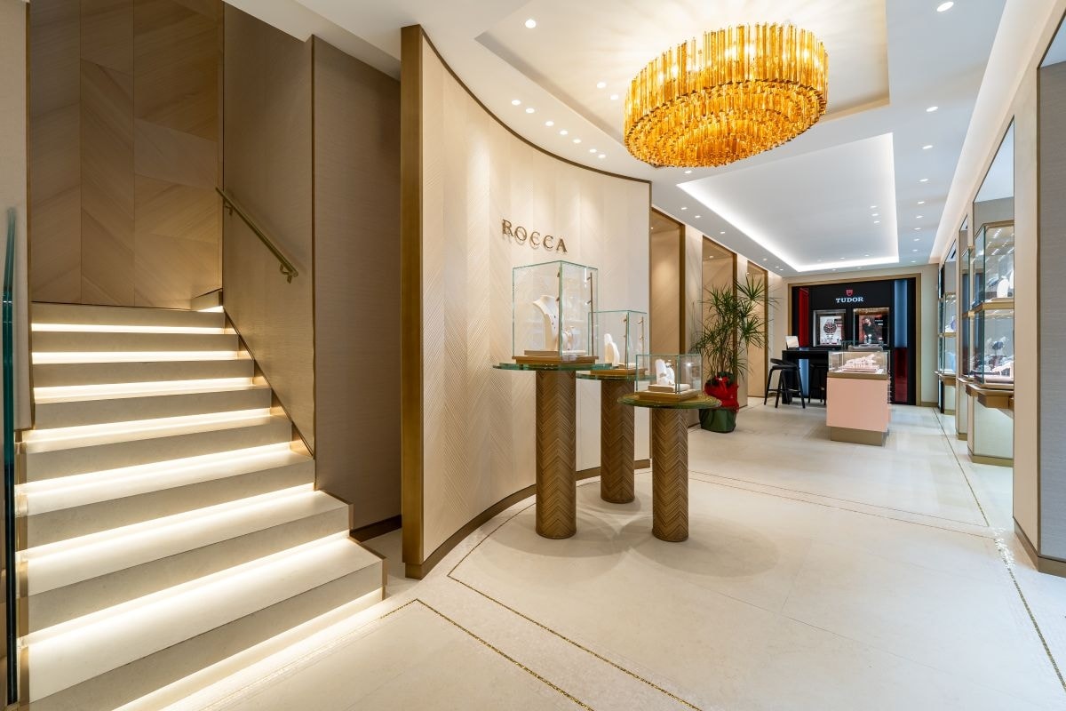 Un'immagine dello store Rocca a Siracusa (courtesy Damiani)