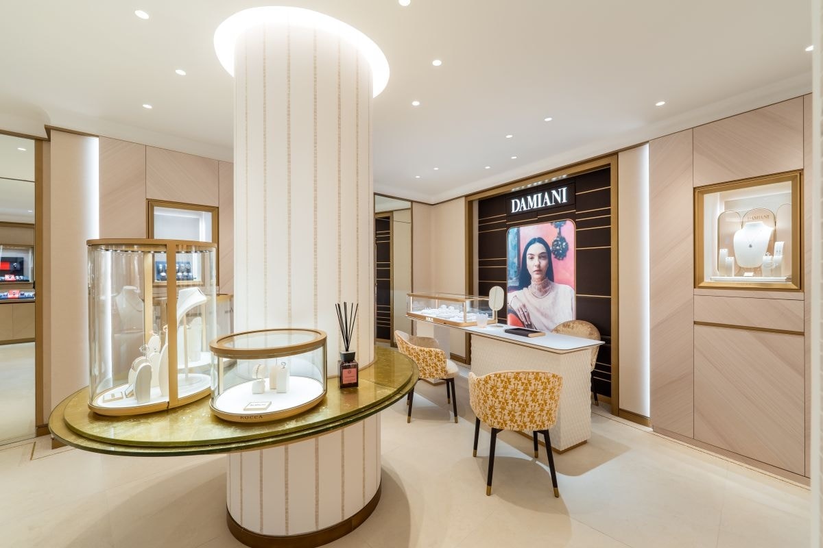 Un'immagine dello store Rocca a Siracusa (courtesy Damiani)