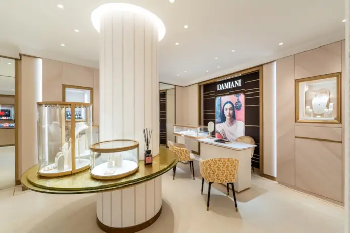 Un'immagine dello store Rocca a Siracusa (courtesy Damiani)
