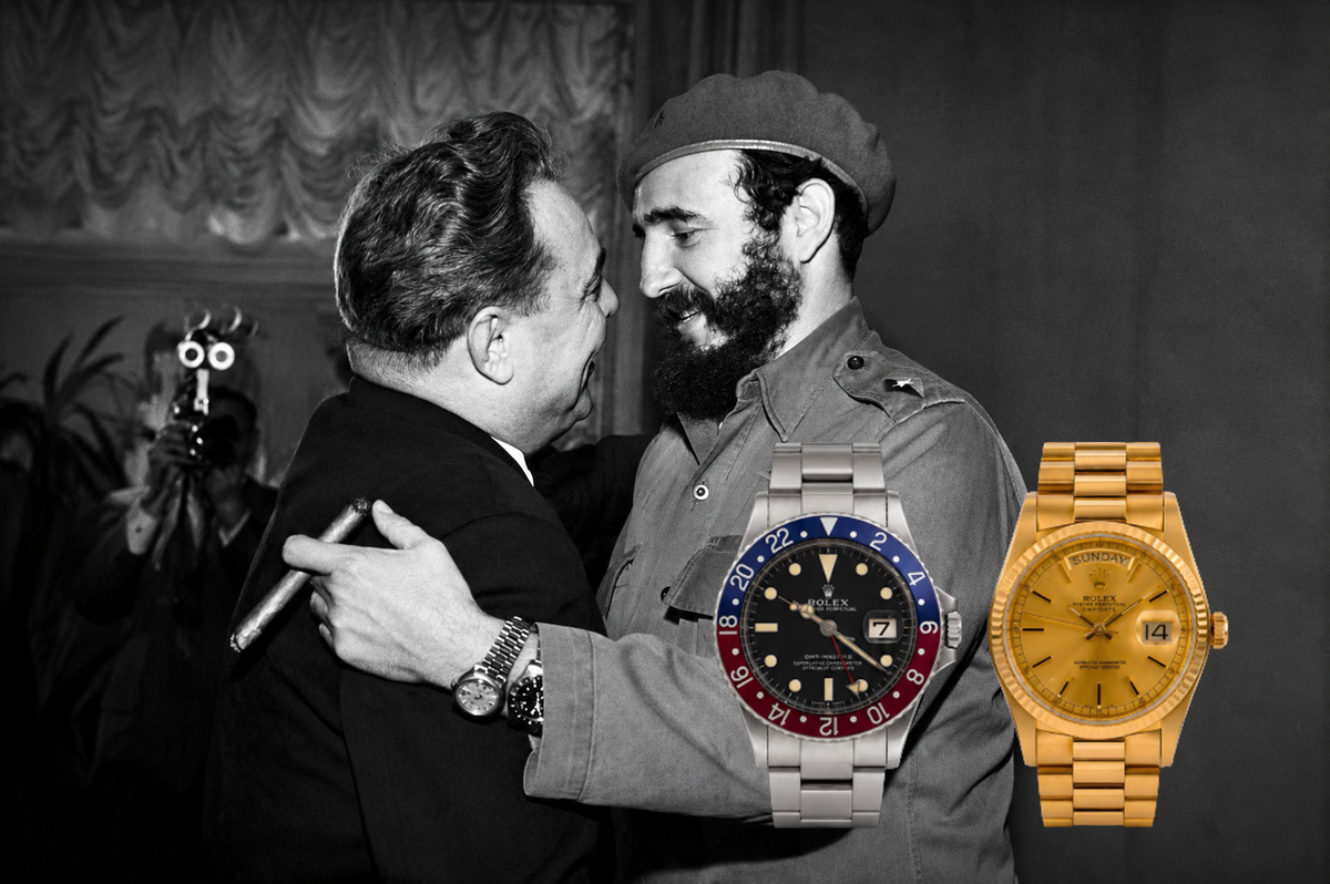 Fidel Castro indossa GMT-Master e un Datejust