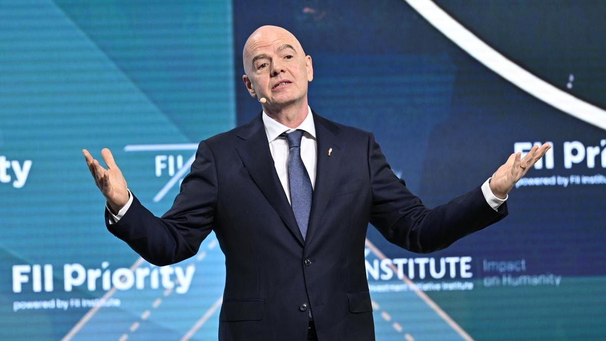 Gianni Infantino, presidente della Fifa