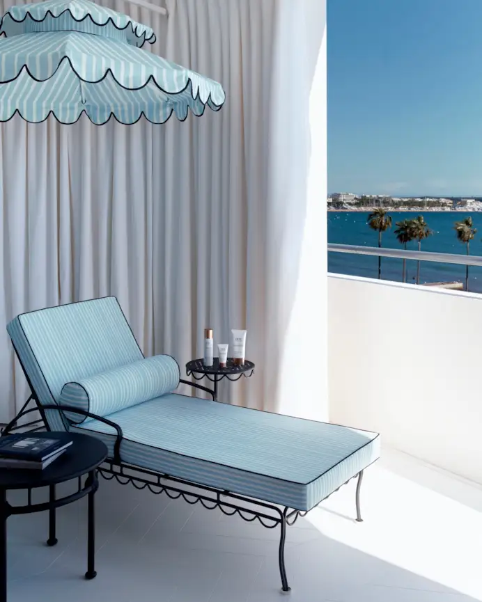 La Dior suite all'hotel Majestic di Cannes (courtesy Dior/ph Thomas Chené)