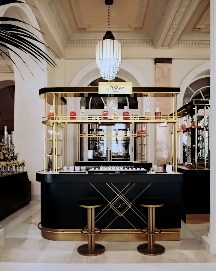 Il Kilian bar al Carlton di Cannes (courtesy Estée Lauder)