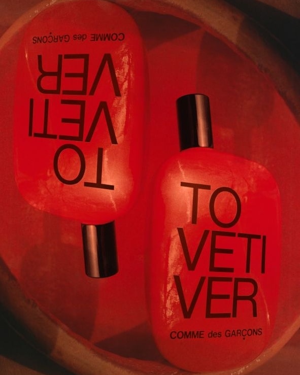 Uno scatto del progetto To vetiver (ph Jamie Hawkesworth, creative directors Ronnie Cooke Newhouse e Karl Bolander, courtesy Comme des garçons)