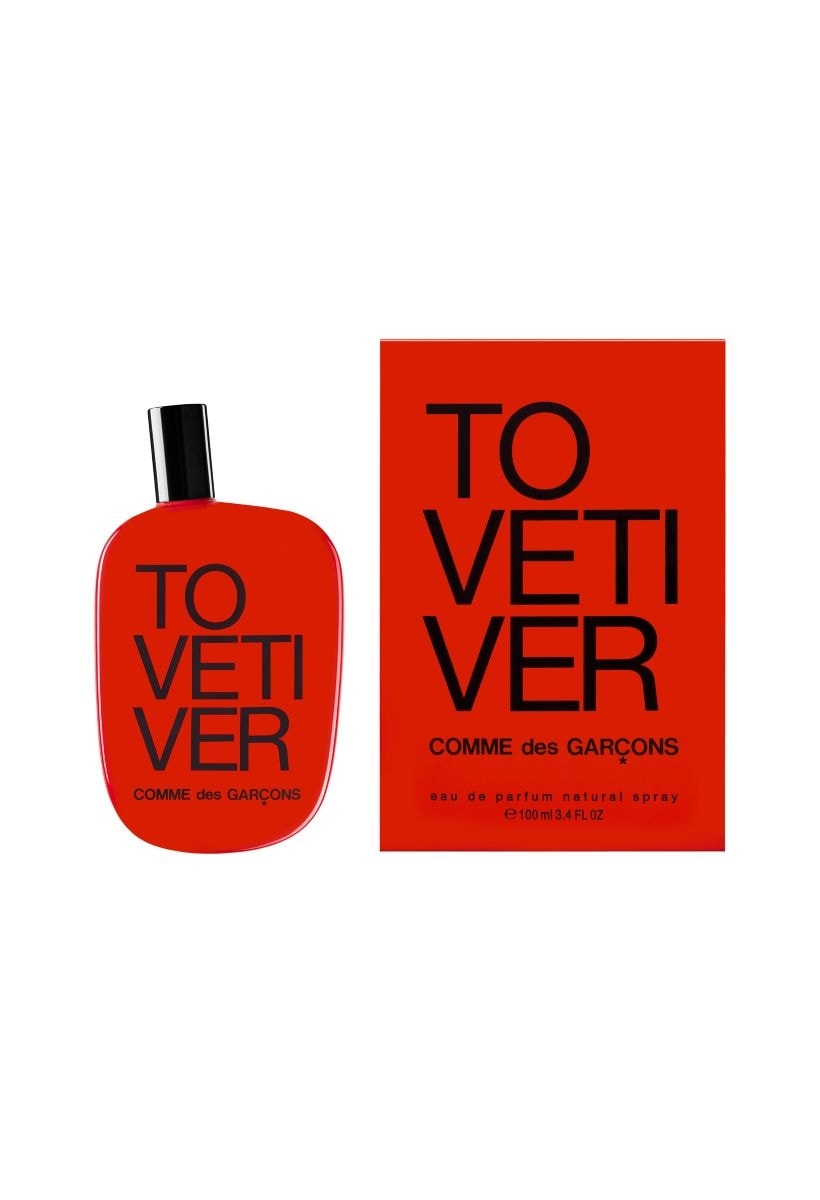 La fragranza To vetiver di Comme des garçons (courtesy Comme des garçons)