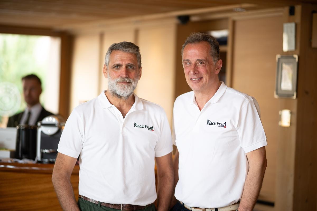 I due organizzatori, gli imprenditori Francesco Buzzi-Ferraris, a sinistra, ed Eugenio Litta Modignani.