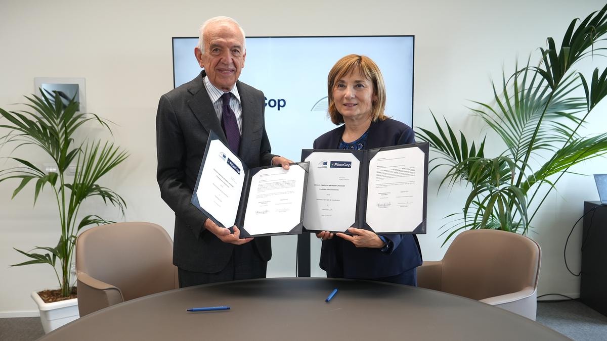 L’Europa investe sulla rete italiana: 1 miliardo dalla Bei a FiberCop per la banda ultra-larga