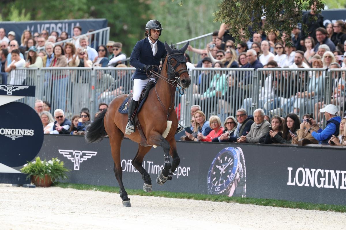 Longines Versilia Horse Show Giorgio Armani 
 - Lido di Camaiore, Parco Bussoladomani
 - 10 May 2026
 - ph.Stefano Grasso/LVHSGA
Emanuele Camilli Chacareno PS ITA