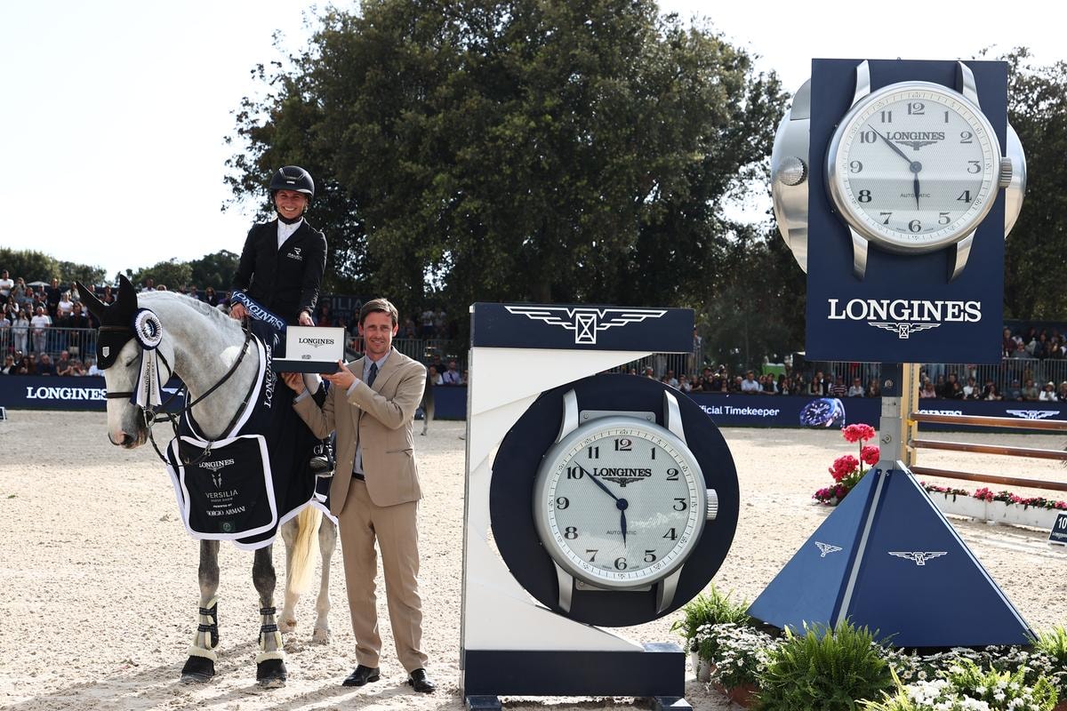 Longines Versilia Horse Show Giorgio Armani 
 - Lido di Camaiore, Parco Bussoladomani
 - 10 May 2026
 - ph.Stefano Grasso/LVHSGA
Katharina Rhomberg Colestus Cambridge AUT
