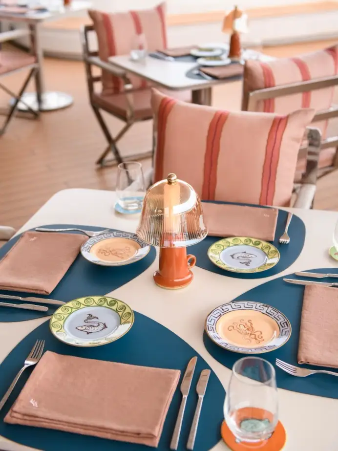 Il ristorante Mistral (courtesy Ginori 1735)
