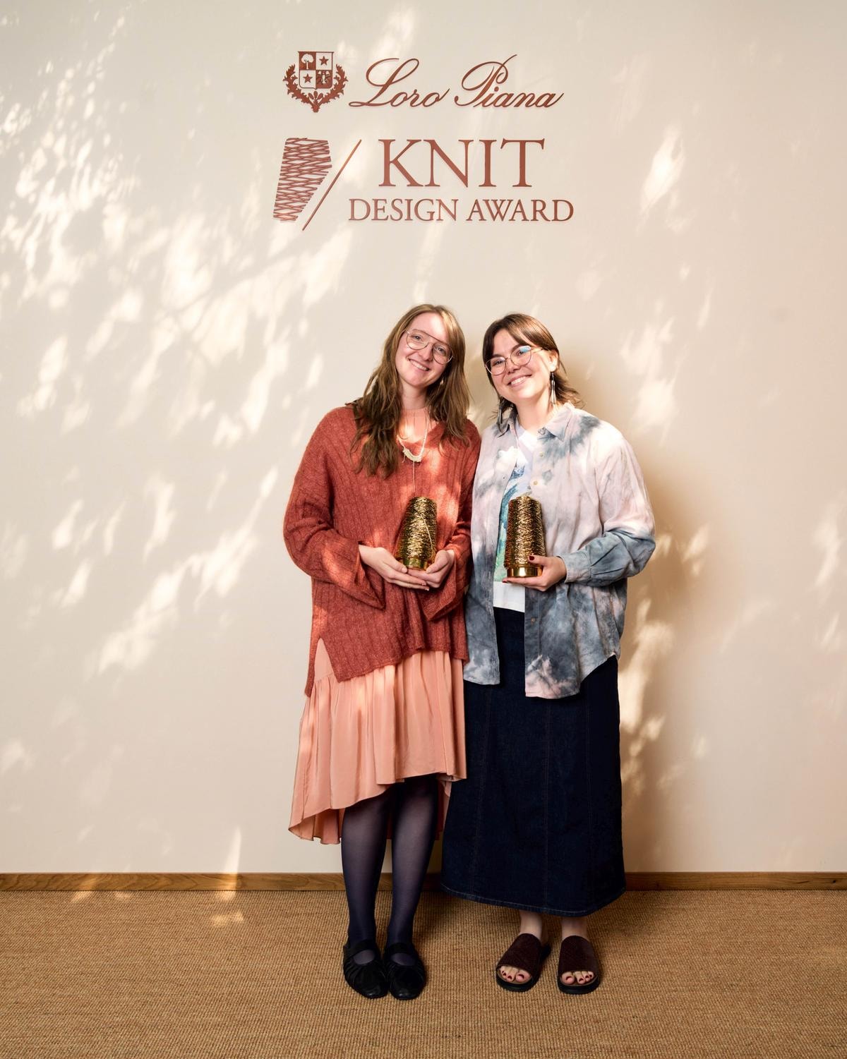 Un'immagine dei vincitori del Knit design award 2026 (courtesy Loro Piana)
