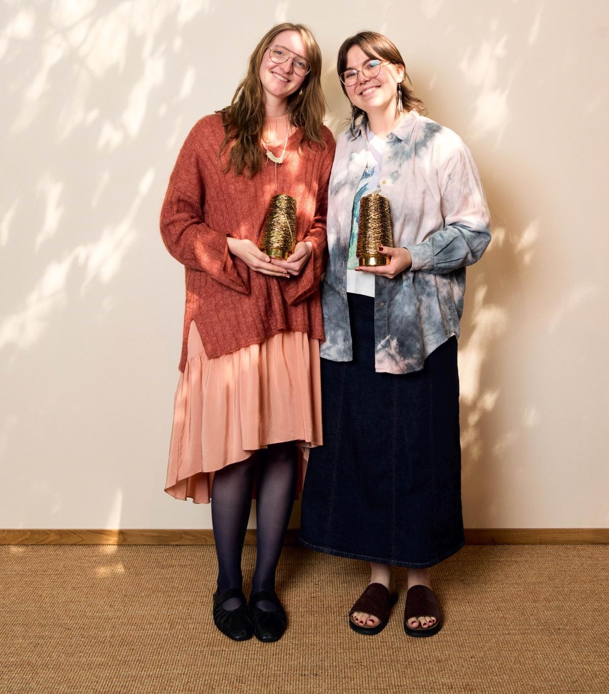 Un'immagine dei vincitori del Knit design award 2026 (courtesy Loro Piana)
