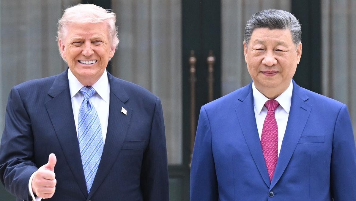 DONALD TRUMP PRESIDENTE USA, XI JINPING PRESIDENTE REPUBBLICA POPOLARE CINESE