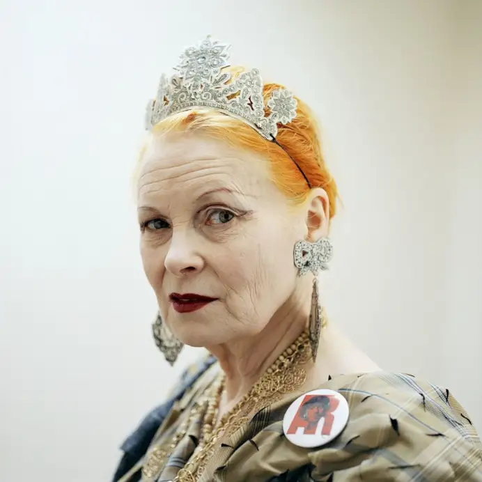 Vivienne Westwood (ph Jo Metson Scott, courtesy Vivienne Westwood)