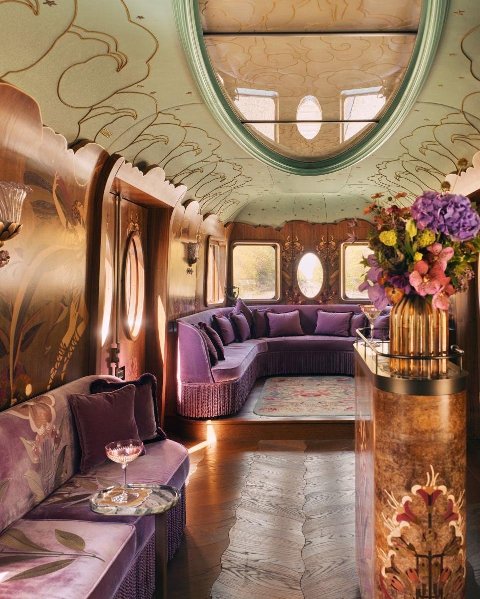 La carrozza Celia del British Pullman, a Belmond train, England (ph Ludovic Balay/courtesy Belmond)