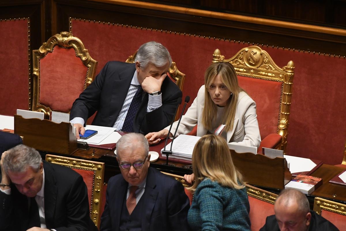 ANTONIO TAJANI MINISTRO GIORGIA MELONI PREMIER