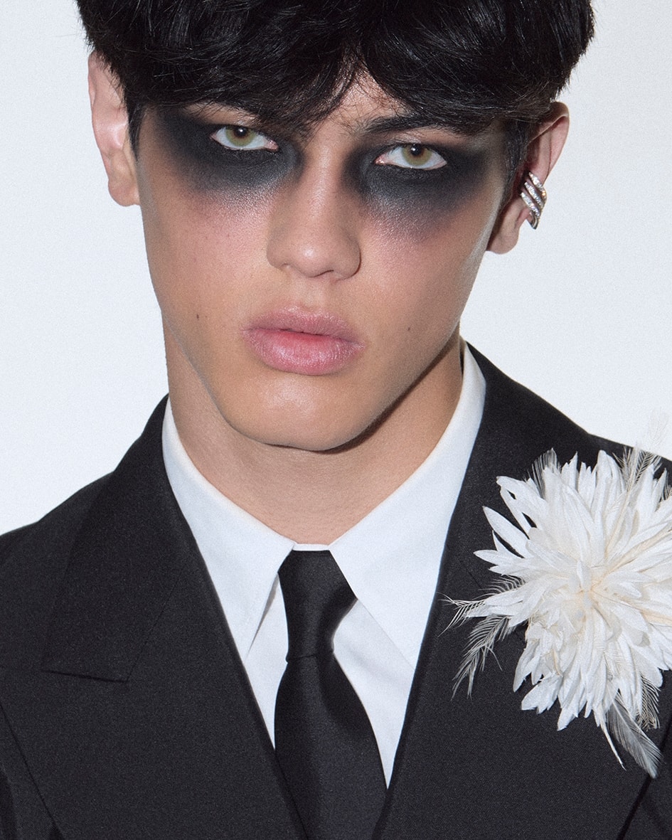 Un look make-up della sfilata Guccicore (courtesy Coty)