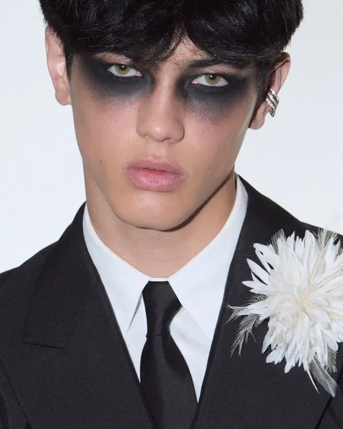 Un look make-up della sfilata Guccicore (courtesy Coty)
