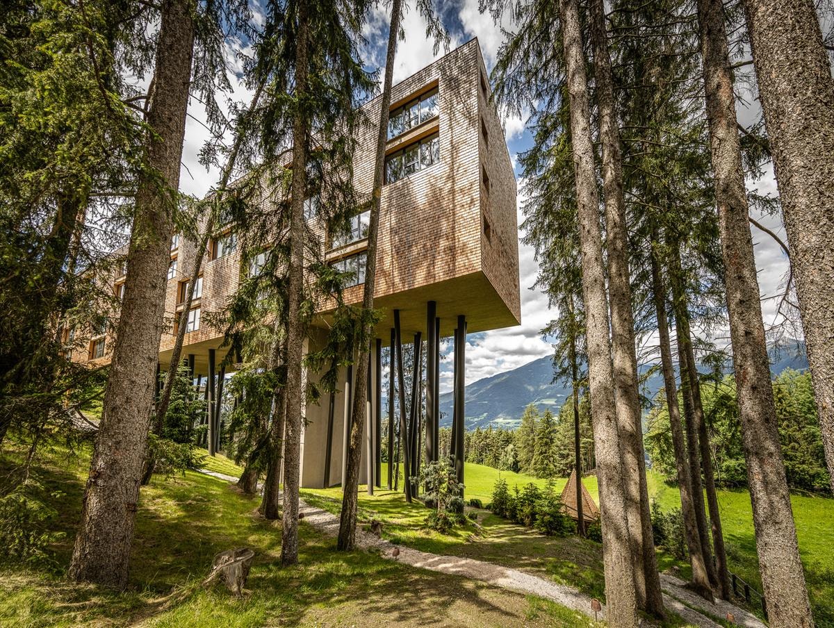 Sleep tourism: il lusso di dormire bene in un resort sospeso tra gli alberi in Alto Adige