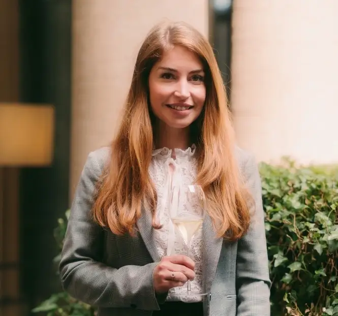 Caroline Fiot è stata nominata chef de caves di Ruinart a ottobre 2025.