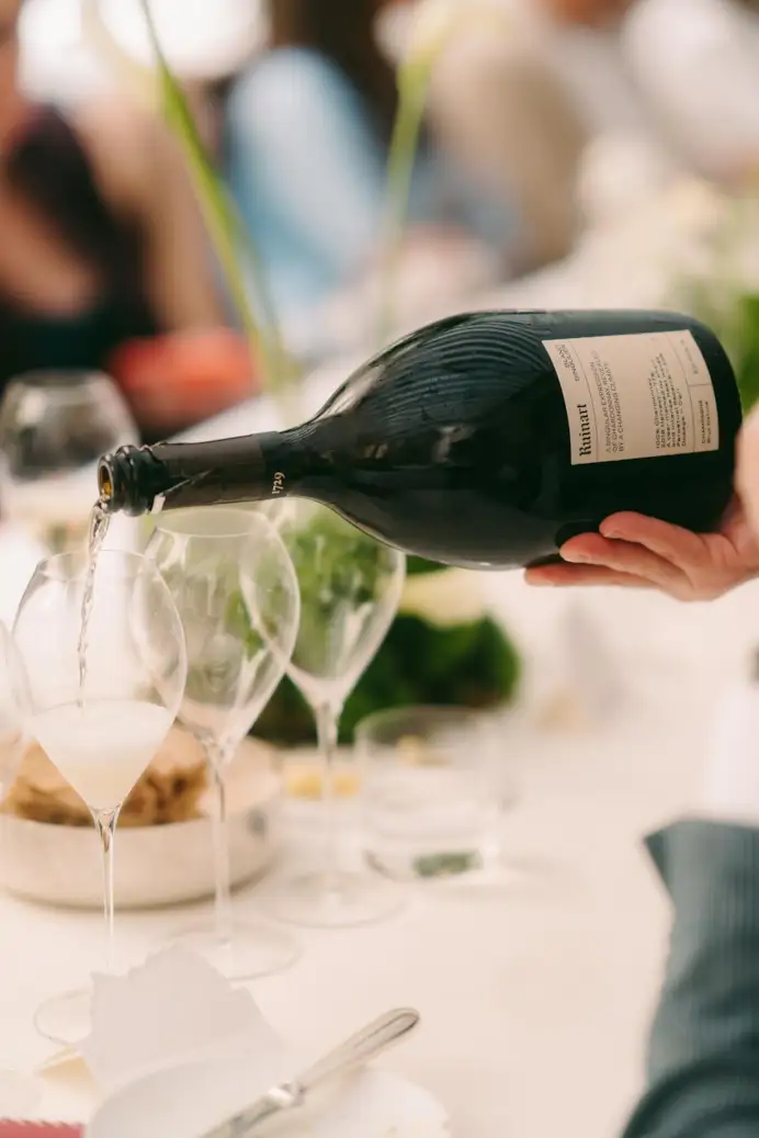 La nuova gamma di cuvée Ruinart Blanc Singulier.