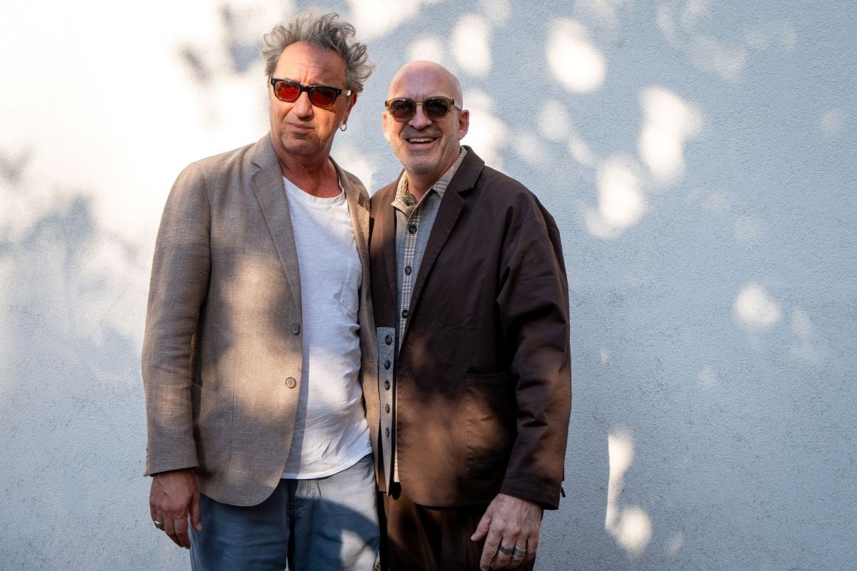 Da sinistra, Paolo Sorrentino e Antonio Marras (courtesy Antonio Marras)