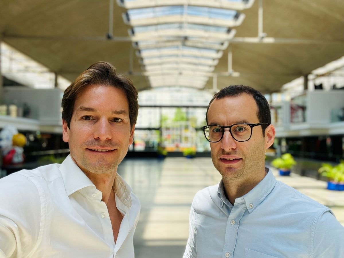 Da sinistra, Bertrand Fredenucci e Nicolas Fellous (ph LinkedIn @alphalyr)