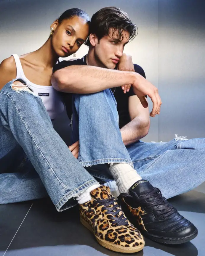 Un adv Dolce&Gabbana x Diadora (courtesy Dolce&Gabbana)