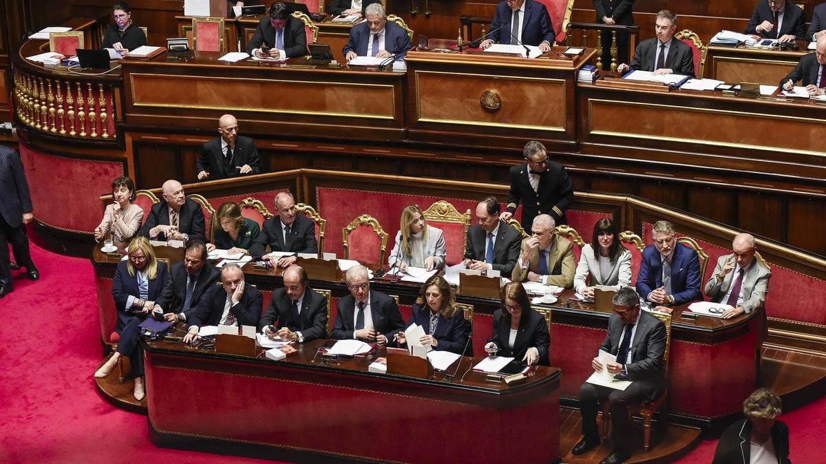 L'aula del Senato