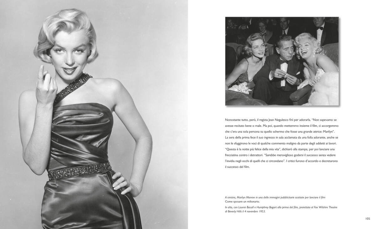 Alcune pagine del libro «Marilyn. Dea. Diva. Donna» (courtesy White star)