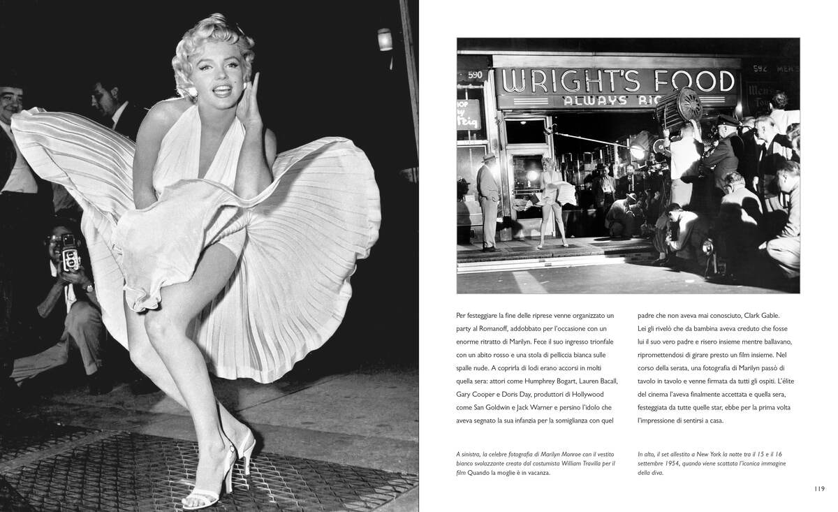 Alcune pagine del libro «Marilyn. Dea. Diva. Donna» (courtesy White star)