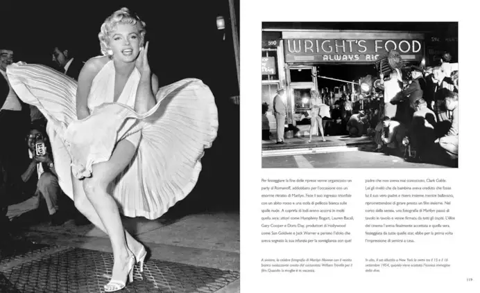Alcune pagine del libro «Marilyn. Dea. Diva. Donna» (courtesy White star)