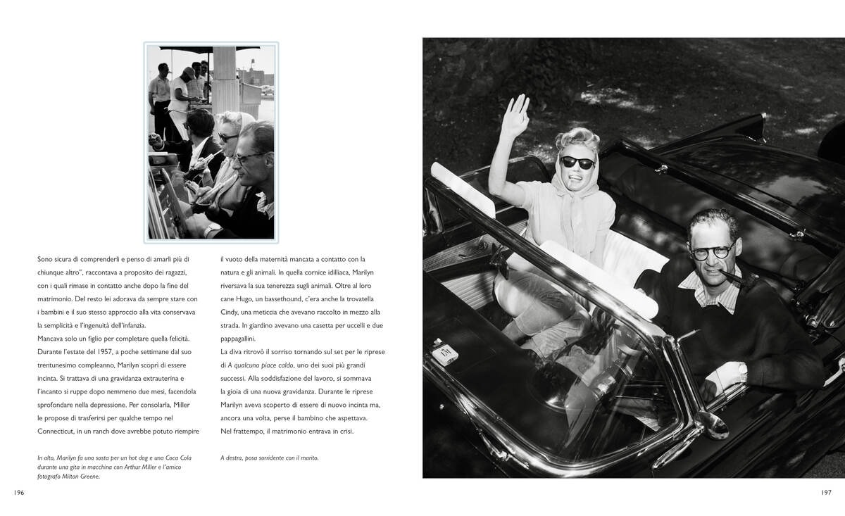 Alcune pagine del libro «Marilyn. Dea. Diva. Donna» (courtesy White star)