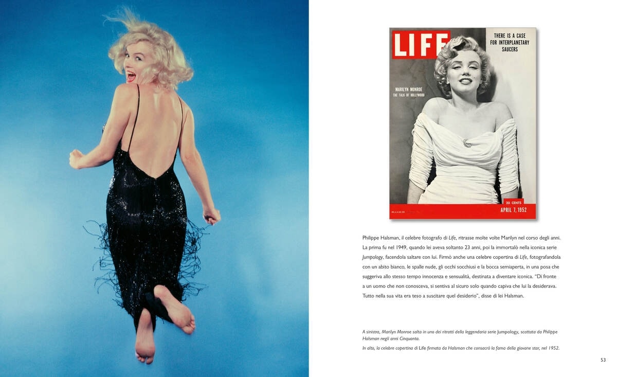 Alcune pagine del libro «Marilyn. Dea. Diva. Donna» (courtesy White star)