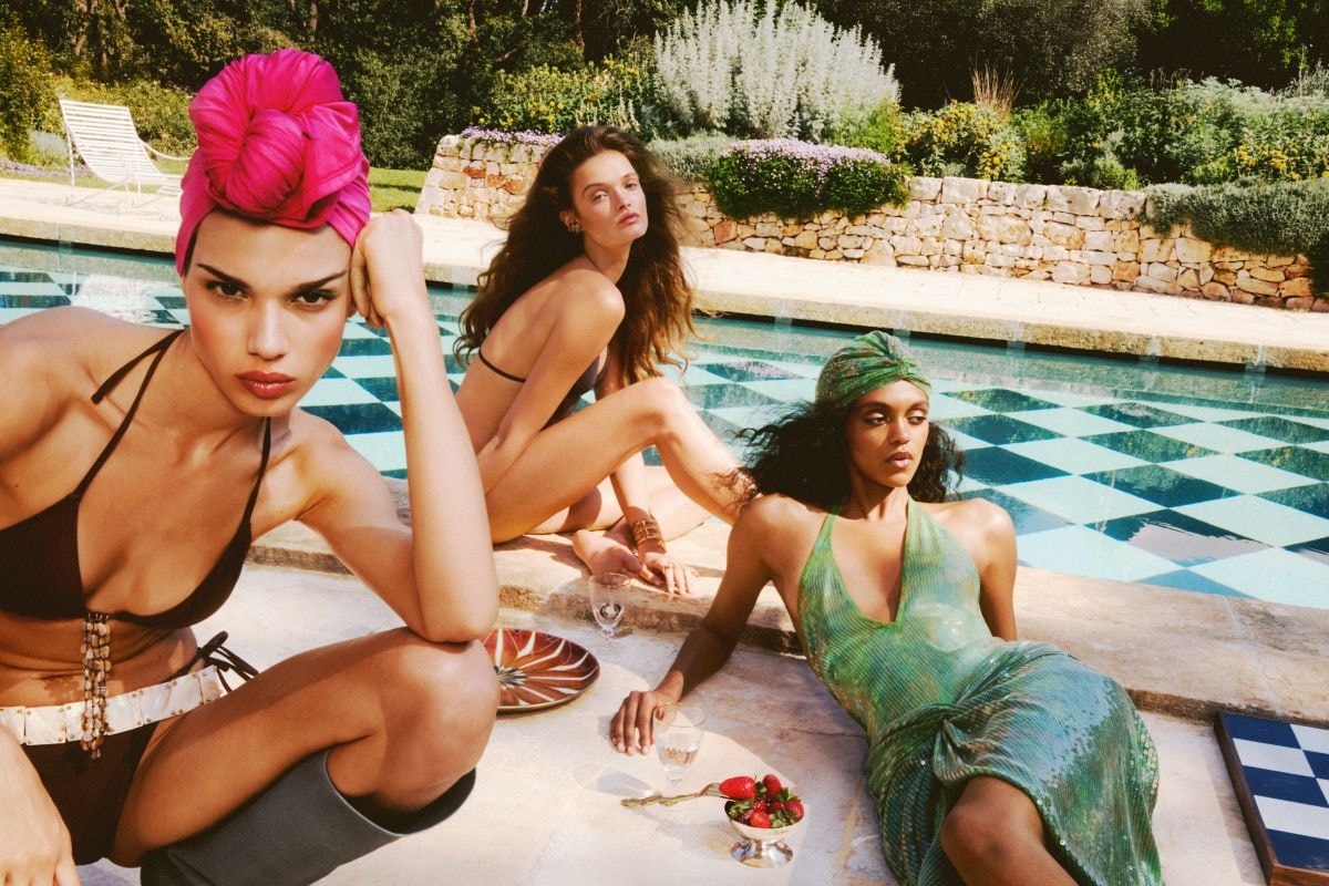 Uno scatto della campagna della collezione «The house of Marisa» (courtesy Zara)