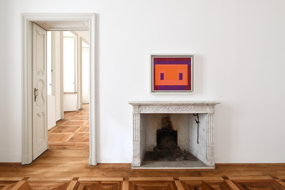Josef Albers, Orange Front, 1948-58. Peggy Guggenheim Collection, Venezia/Venice. Foto di Michele Alberto Sereni, 2026 © FAI