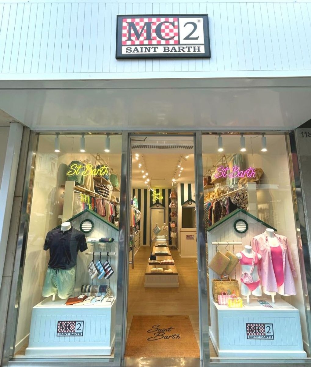 Un negozio Mc2 Saint Barth (ph Imagoeconomica)