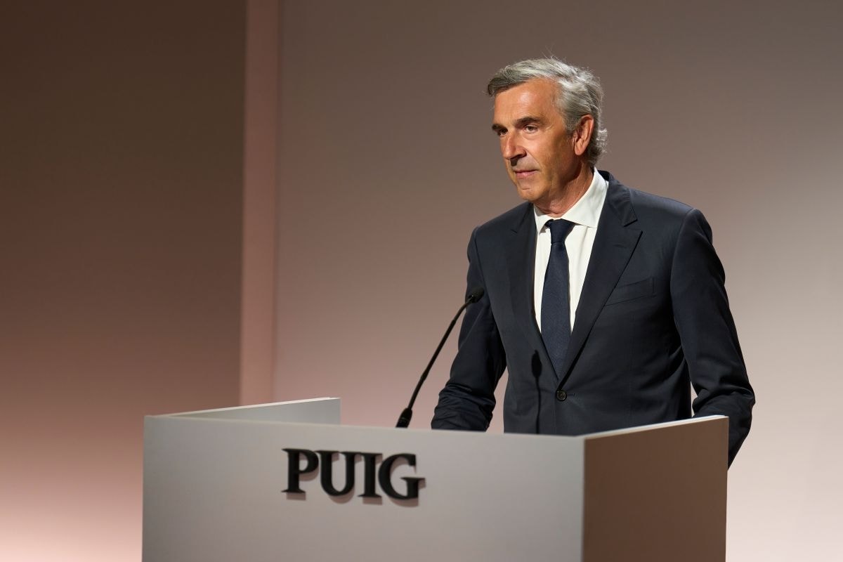 Jose Manuel Albesa all'Assemblea generale 2026 di Puig (ph official website)