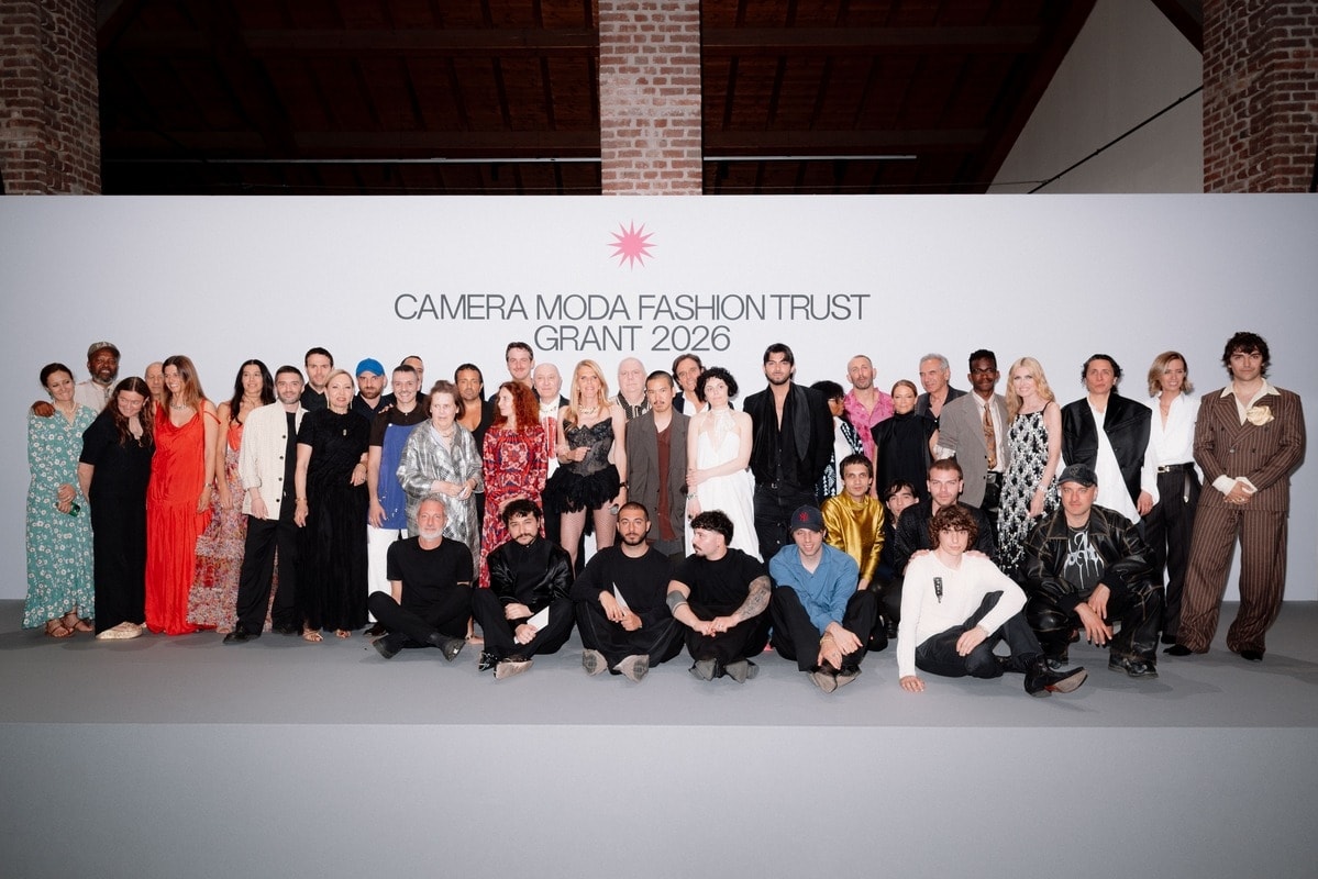 I finalisti e la giuria del Cnmi fashion trust grant 2026 (courtesy Cnmi)