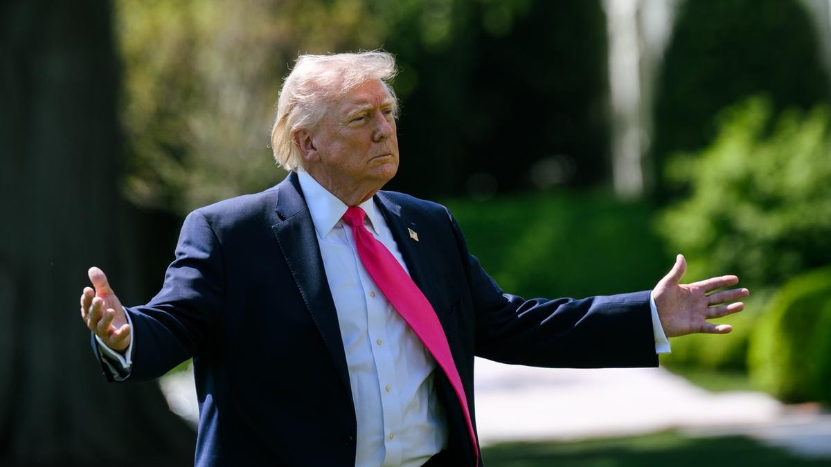 Il presidente degli Stati Uniti Donald Trump