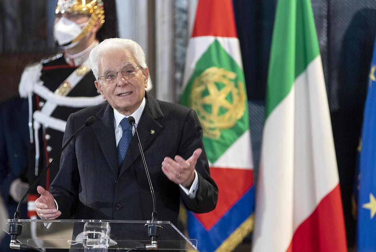 Il Presidente Sergio Mattarella